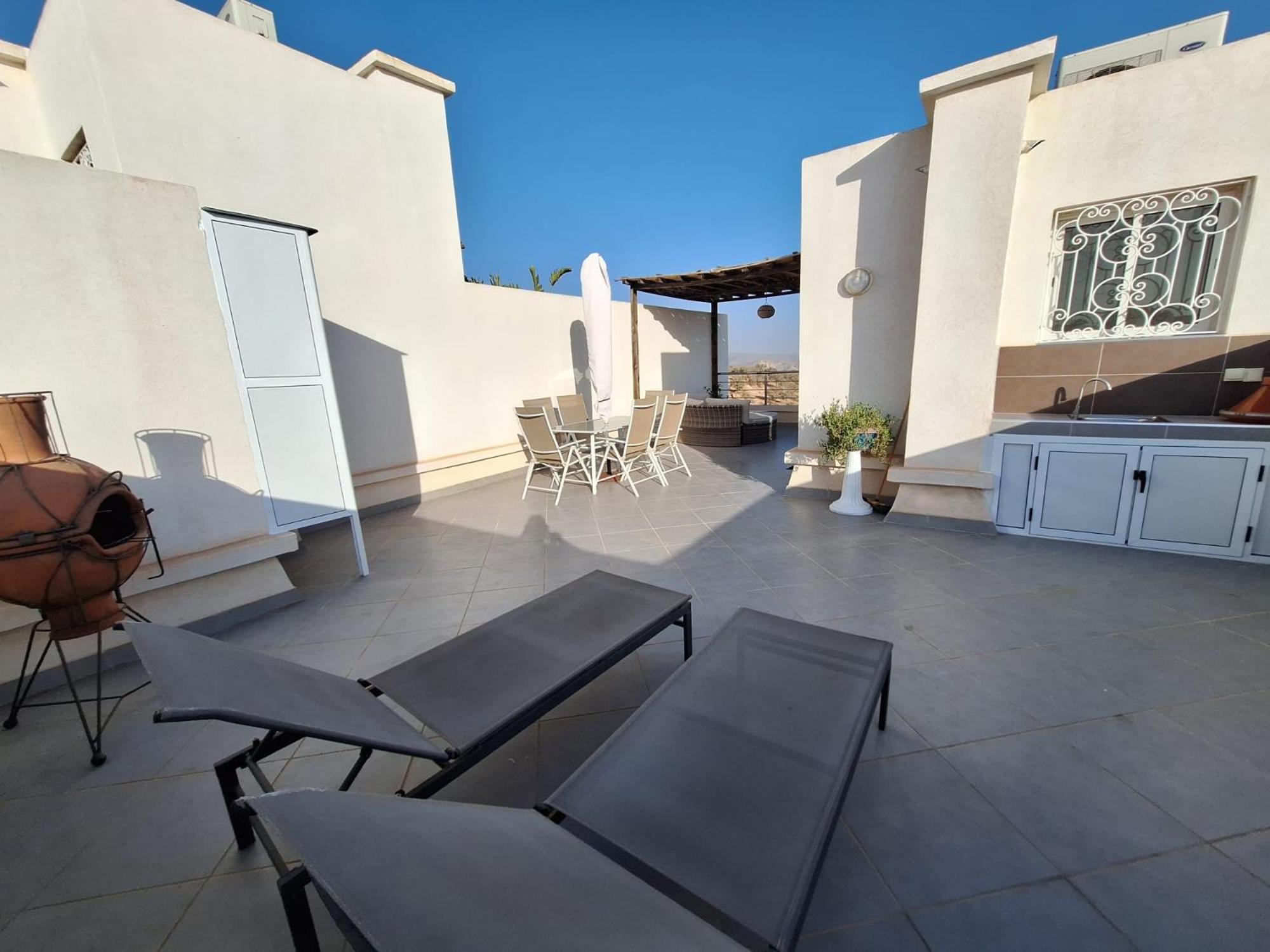 Duplex Taghazout Ocean With Pool & Fitness Daire Dış mekan fotoğraf