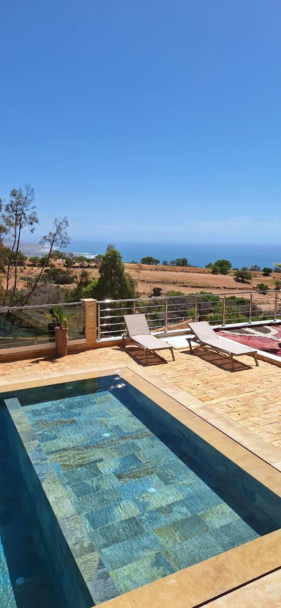 Duplex Taghazout Ocean With Pool & Fitness Daire Dış mekan fotoğraf